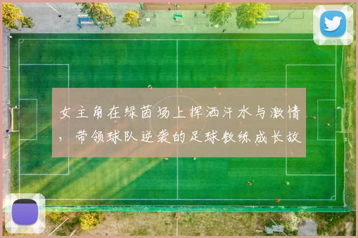 女主角在绿茵场上挥洒汗水与激情，带领球队逆袭的足球教练成长故事